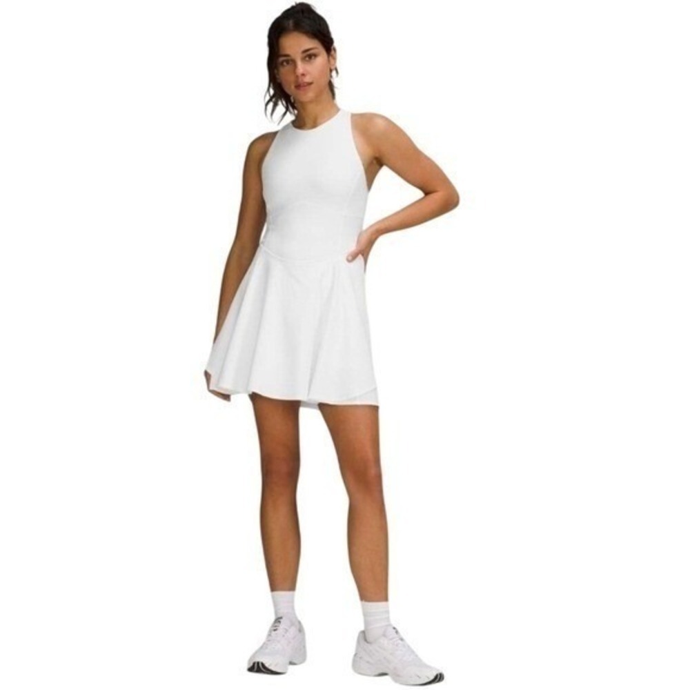 Lululemon Court Crush Dress, Athletic Dress, White, Size 4